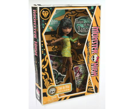 Mattel Monster High Cleo de Nile Dawn of the Dance doll, 2009, T6070, Near Mint to Mint, NRFB, within Good to Good Plus box, 
