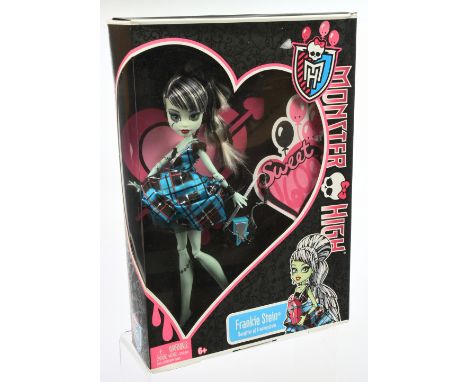 Mattel Monster High Frankie Stein Sweet 1600 doll, 2012, BCW54, Near Mint to Mint, NRFB, within Good to Good Plus box (surfac