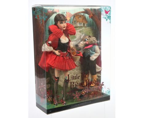 Mattel Barbie Little Red Riding Hood and the Wolf giftset, N3245, 2008, Silver Label, Near Mint to Mint, NRFB, within Excelle