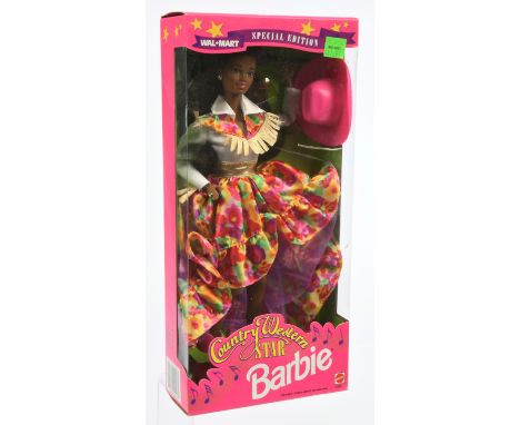 Mattel Barbie Country Western Star doll, 12096, 1996, Walmart Special Edition, Near Mint to Mint (some elastic bands / retain