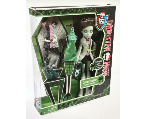 Mattel Monster High Scarah Screams Plus Fashion doll, 2013, BLT96, NRFB, Near Mint to Mint, within Good to Good Plus packagin