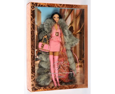 Mattel Barbie Kimora Lee Simmons doll, 2007, L4688, Near Mint to Mint, NRFB, Gold Label, limited edition, within Excellent to