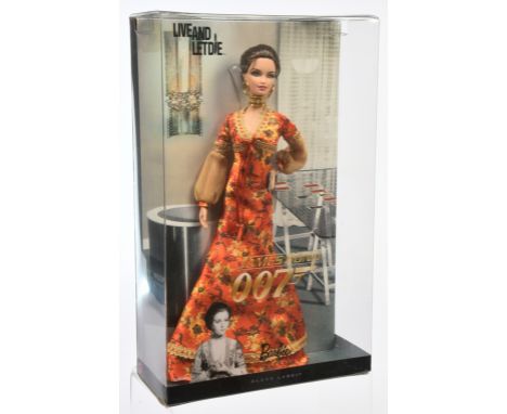 Mattel Barbie Live and Let Die Solitaire James Bond 007 doll, 2010, T4551, Black Label, Near Mint to Mint, NRFB, within Excel