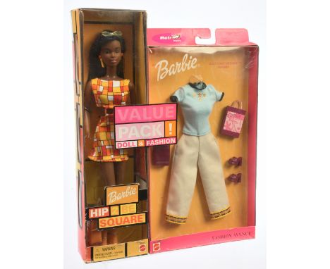 Mattel Barbie Hip 2 Be Square doll Value Pack, 28314, 2000, plus Metro Styles Gulf Coast Getaway Fashion, 25701, Excellent Pl