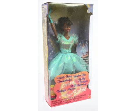 Mattel Barbie Christie Bubble Fairy doll, 22088, 1998, Near Mint to Mint, NRFB, within Excellent to Excellent Plus box (some 