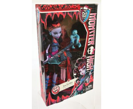 Mattel Monster High Jane Boolittle Fashion doll, 2013, BJF62, Near Mint to Mint, NRFB, within Good to Good Plus packaging (su
