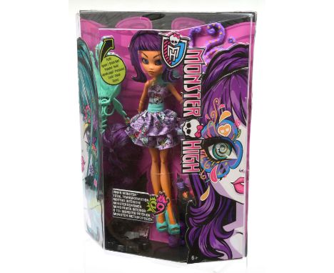 Mattel Monster High Shockingly Shy Scared Silly Inner Monster doll, 2014, BJR26, Near Mint to Mint, NRFB, within Good Plus to