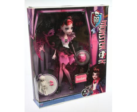Mattel Monster High Draculaura Ghouls Rule doll, 2012, X3716, Near Mint to Mint, NRFB, within Fair Plus box (some creases, in