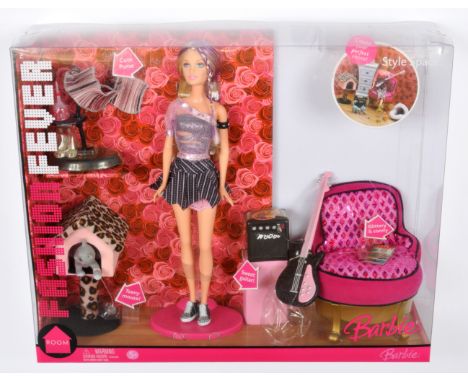 Mattel Barbie Fashion Fever Style Space Room doll set, 2006, K3549, Near Mint to Mint, NRFB, within Good packaging (surface s