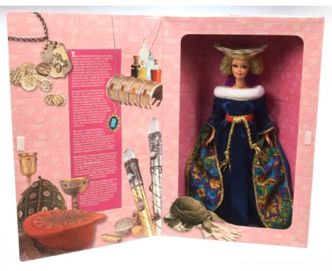 Mattel Barbie Medieval Lady doll, The Great Eras Collection, 12791, 1994, Near Mint to Mint, NRFB, within Good Plus to Excell