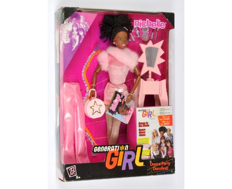 Mattel Barbie Generation Girl Nichelle doll, 1999, 28254, Near Mint to Mint, NRFB, within Good Plus box (some creases / edge 