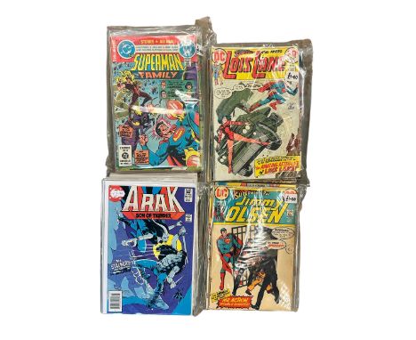 Over 50 Bronze Age DC Comics. DC Bronze age over 50 All different issues, including Firestorm, Tor, Super Friends, Superman F