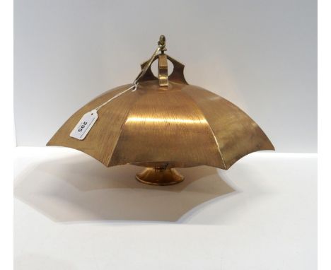 A gilt metal light fitting top Condition Report:Available upon request