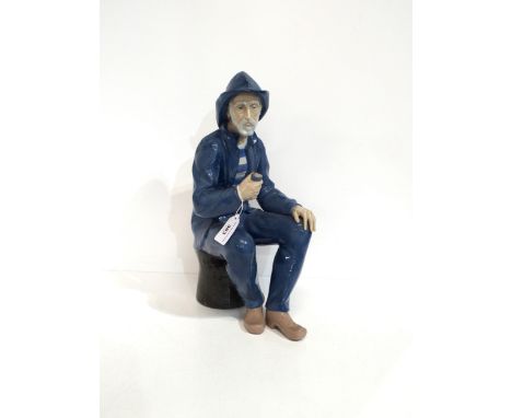 A large Nao figure of a fisherman Condition Report:Available upon request