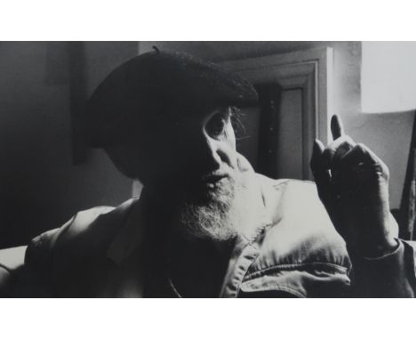 A PHOTOGRAPHIC PORTRAIT OF WILLIAM CROSBIE BY ERIC THORBURN (PHOTOGRAPHER)&nbsp; Signed and inscribed with compliments verso 