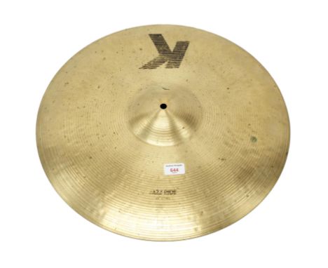 Zildjian K 20" jazz ride cymbal