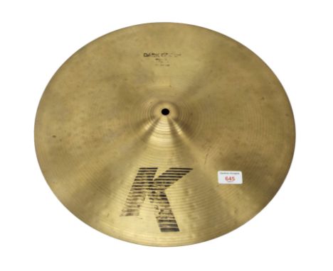Zildjian K 17" dark crash thin cymbal