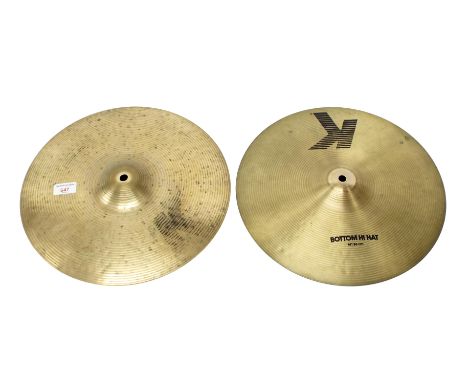 Pair of Zildjian K 14" hi-hats