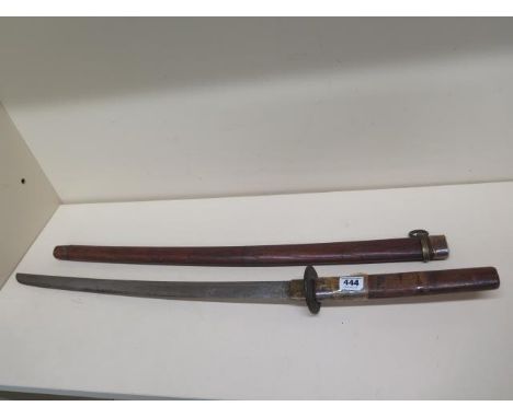 A Japanese Katana and scabbard 
