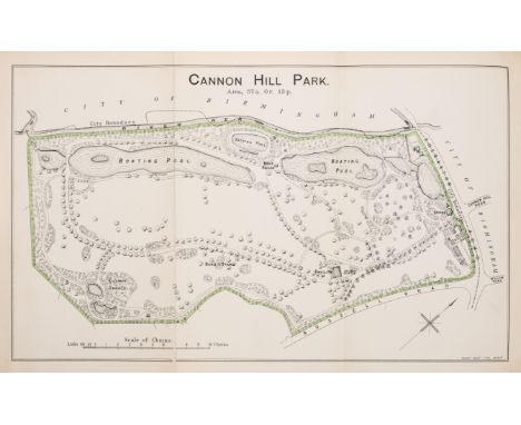 Municipal Corporations.- City of Birmingham. Public Parks and Pleasure Grounds. Their Cost, Areas, and Maintenance; Bye-Laws 