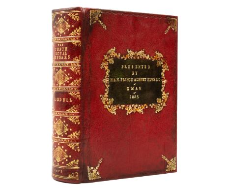 King Edward VII.- Liddell (Col. R.S.) The Memoirs of the Tenth Royal Hussars (Prince of Wales' Own), first edition, presentat