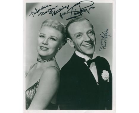 ASTAIRE & ROGERS: ASTAIRE FRED (1899-1987) American Actor & Dancer & ROGERS GINGER (1911-1995) American Actress & Dancer, bot