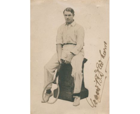DEWHURST EDWARD: (1870-1941) Australian Tennis Player, winner of the United States Open Tennis Championship for Mixed Doubles