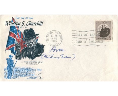 BRITISH PRIME MINISTERS: A good, small selection of individually signed First Day Covers by various British Prime Ministers o