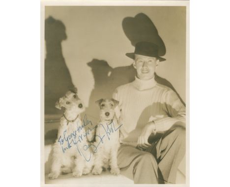 NOBLE RAY: (1903-1978) English Dance Band Leader & Entertainer, a long-time friend and associate of singer Al Bowlly. Vintage