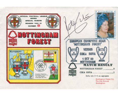NOTTINGHAM FOREST: Small selection of signed First Day Covers by various Nottingham Forest footballers including Peter Shilto