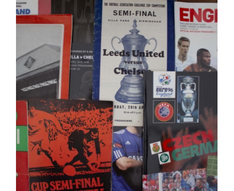 FOOTBALL MEMORABILIA and automobile posters to include Rover