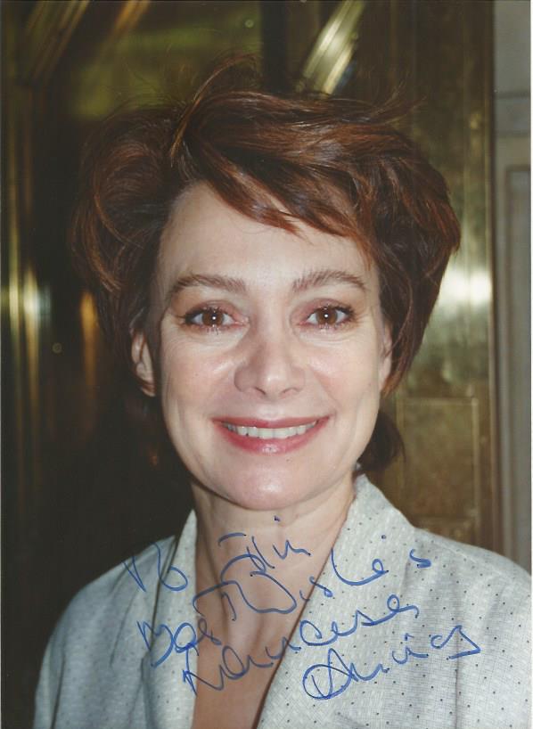 Francesca Annis signed 8x6 colour photo. Dedicated. English actress ...