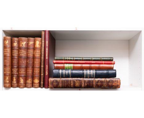 Bewick (Thomas) The Works, 5 vol., Memorial Edition, one of 750 copies signed by the publisher Bernard Quaritch, wood-engrave