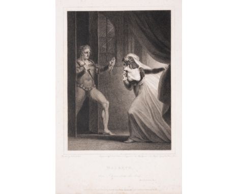 Shakespeare (William) The Plays, from the corrected text of Johnson and Steevens, 6 vol., 22 engraved plates by Heath after S
