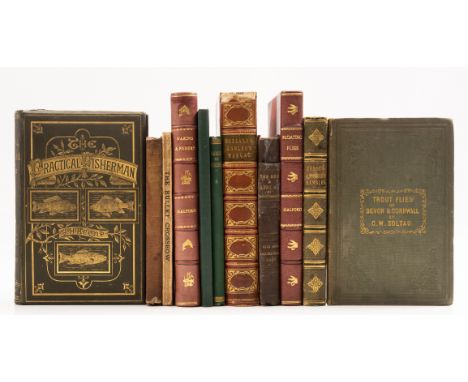 Angling.- Jesse (Edward) An Angler's Rambles, foxing to title, bookplate, contemporary green half morocco, gilt, spine slight