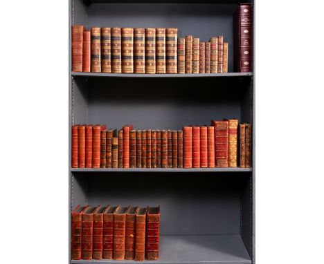 Shakespeare (William) The Plays, 10 vol., engraved portrait, wood-engraved title vignettes, portrait foxed and offset onto ti
