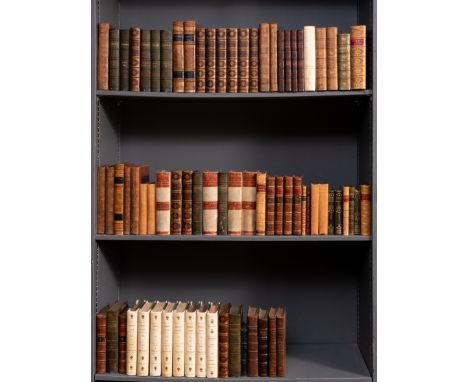 Bindings.- Homer. The Iliad, 3 vol., 1802; The Odyssey, 2 vol. in 4, 1802, together 7 vol., translated by Alexander Pope, pla
