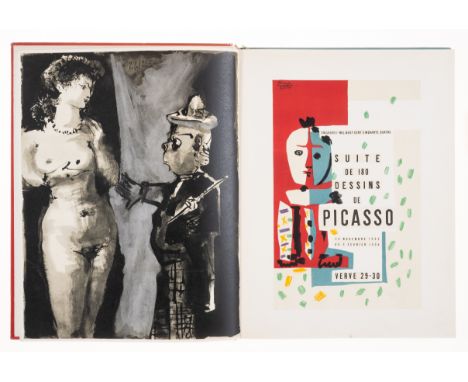 Picasso.- Verve: An Artistic and Literary Quarterly, vol. 8, no. 29/30: Suite de Dessins de Picasso, 16 colour lithographs in