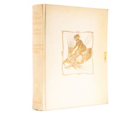 Kingsley (Charles) The Water-Babies. A Fairy Tale for a Land-Baby, one of 260 de Luxe copies, tipped-in colour frontispiece a