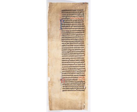 Gregory I (Pope, commonly known as Saint Gregory the Great, c. 540-604) Fragment from Expositio Veteris ac Novi Testamenti [E