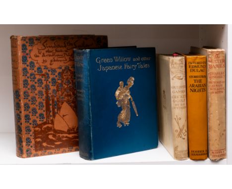 Lyttelton (Hon. R.H.) Out-Door Games. Cricket &amp; Golf, one of 150 copies, colour plates, illustrations, contemporary ink g