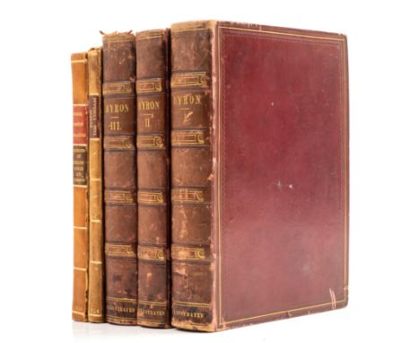 Byron.- Brockedon (William)  Finden's Illustrations of the Life and Works of Lord Byron, 3 vol., additional engraved titles a