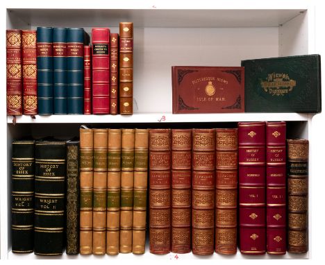 Britain.- Wright (Thomas) The History and Topography of the County of Essex, 2 vol., engraved map, lacking vol. 2 additional 