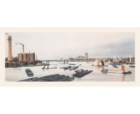 London.- Boys (Thomas Shotter) Original Views of London, 2 vol., text by James Laver, 26 lithograph facsimiles, loose as issu