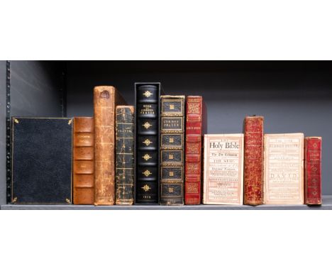 Bindings.- Book of Common Prayer (The), engraved portrait of Charles II, title with ornamental border, engraved plates, some 