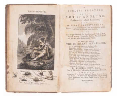 Angling.- Best (Thomas) A Concise Treatise on the Art of Angling..., first edition, half-title, with ink ownership inscriptio