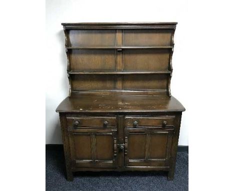 An Ercol oak dresser 