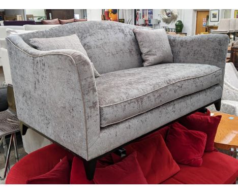 BESPOKE SOFA LONDON SOFA, dark grey upholstered, 170cm x 95cm x 86cm. 