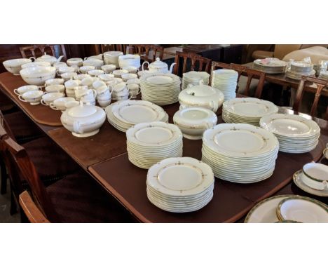 VILLEROY &amp; BOCH MONTSERRAT PALOMA PICASSO DINNER SERVICE, a large quantity including twenty three large dinner plates, tw