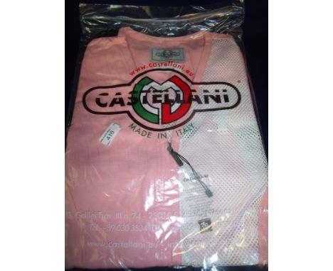 Brand new Castellani ex shop stock sealed in packet pink shooting vest R.H size 52